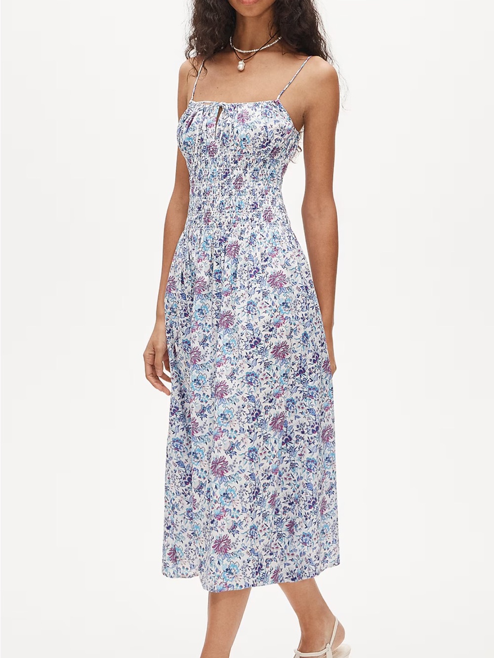 J. Crew Smocked sundress in Liberty® Christelle fabric
